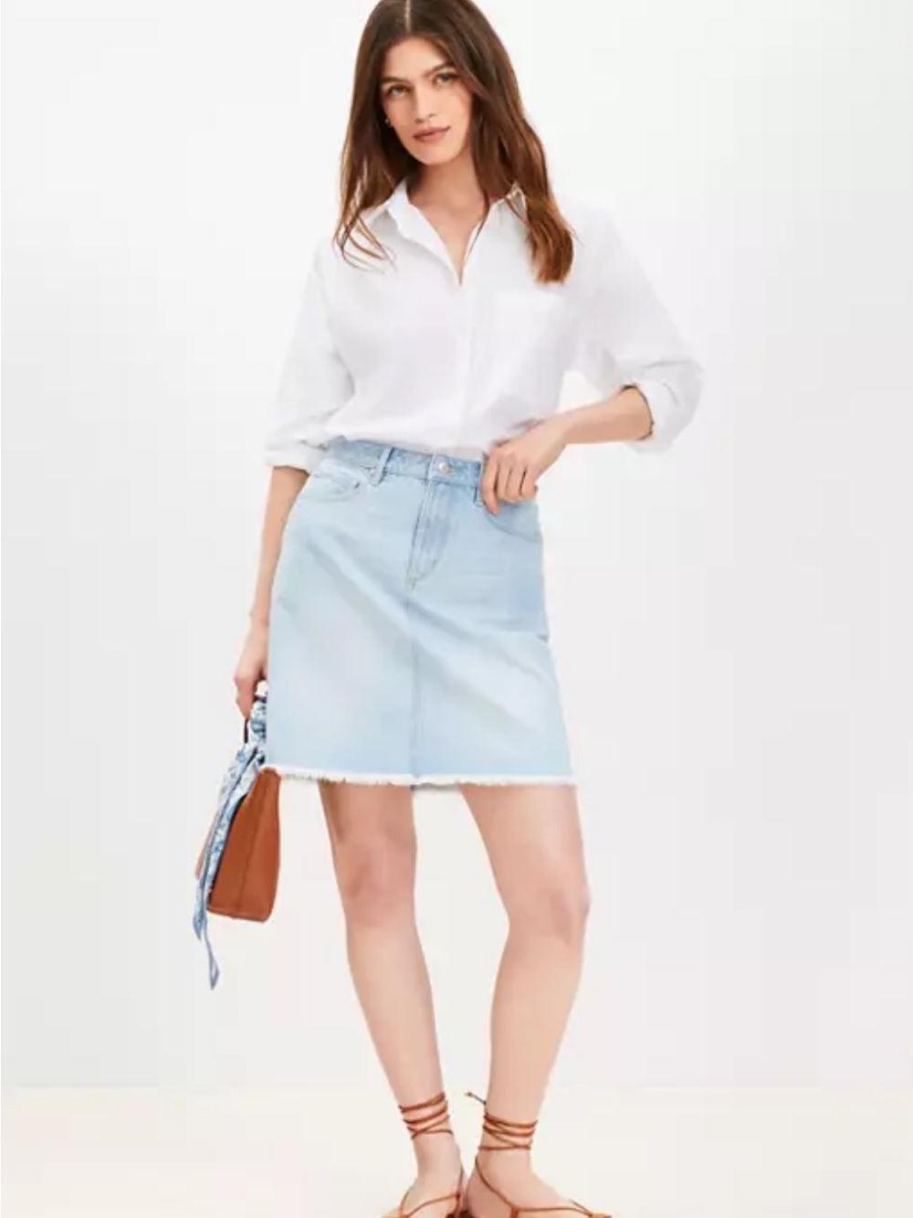 Loft Denim Skirt
